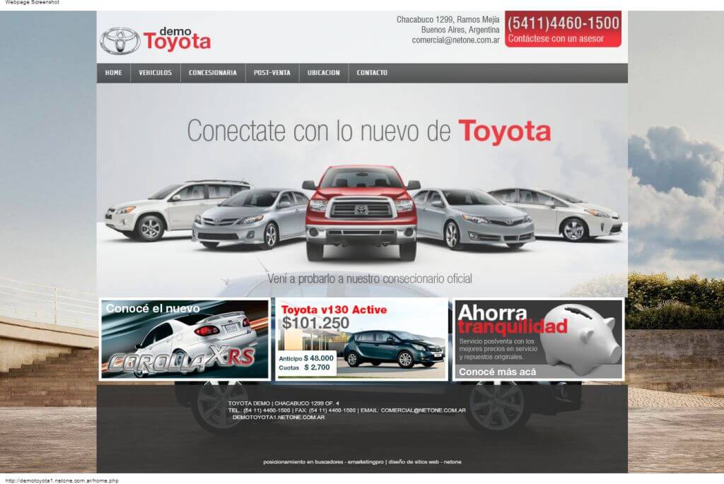 ¡Diseño para Concesionarias de Autos!